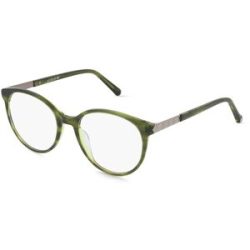 Licefa GmbH & Co KG Jette 7512 Damen-Brille inkl. Gläser Vollrand Rund Acetat-Gestell 52/18/145, Grün