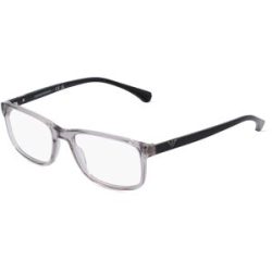 Luxottica Fashion Brillen Vertriebs GmbH Emporio Armani EA3098 Herren-Brille inkl. Gläser Vollrand Quadratisch Acetat-Gestell 53/18/140, Grau
