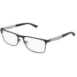 Luxottica Fashion Brillen Vertriebs GmbH Emporio Armani EA1183 Herren-Brille inkl. Gläser Vollrand Eckig Metall-Gestell 56/17/145, Schwarz