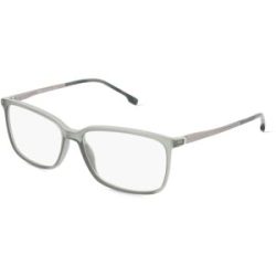Safilo GmbH Boss  1185/IT Herren-Brille inkl. Gläser Vollrand Quadratisch Acetat-Gestell 56/15/145, Grün