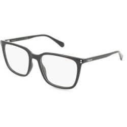 Safilo GmbH Polaroid PLDD580 Herren-Brille inkl. Gläser Vollrand Quadratisch Kunststoff-Gestell 54/19/145, Schwarz