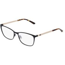 Marchon Germany GmbH Calvin Klein CK21118 Unisex-Brille inkl. Gläser Vollrand Butterfly Metall-Gestell 54/16/140, Schwarz