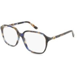 Marcolin Deutschland GmbH Guess GU50309 Damen-Brille inkl. Gläser Vollrand Quadratisch Acetat-Gestell 54/15/140, Blau