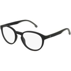 Safilo GmbH Carrera 8879 Unisex-Brille inkl. Gläser Vollrand Panto Kunststoff-Gestell 50/20/145, Schwarz