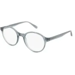 Wenzhou Lidong Optical Manufacture Co., Ltd. Fielmann LD 040 CL CHRIS Unisex-Brille inkl. Gläser Vollrand Rund Acetat-Gestell 48/20/145, Grau