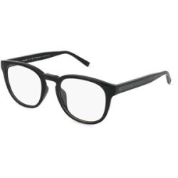 Marcolin Deutschland GmbH Timberland TB1843-H Unisex-Brille inkl. Gläser Vollrand Rund Acetat-Gestell 52/20/145, Schwarz