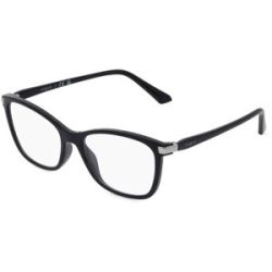 Luxottica Fashion Brillen Vertriebs GmbH Vogue VO5378 Damen-Brille inkl. Gläser Vollrand Quadratisch Kunststoff-Gestell 53/17/140, Schwarz