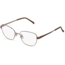 Wenzhou Bada Optical Co. , LTD Fielmann BD 462 FLEX CL Damen-Brille inkl. Gläser Vollrand Quadratisch Edelstahl-Gestell 53/17/135, Pink