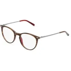 Bossin Eyewear Fielmann BC 002 FLEX CL Damen-Brille inkl. Gläser Vollrand Panto Acetat-Gestell 48/18/135, Braun
