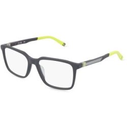 DE RIGO Vision D.A.CH. GmbH Fila VFID09 Herren-Brille inkl. Gläser Vollrand Quadratisch Kunststoff-Gestell 55/17/145, Grau