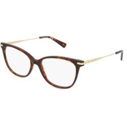Marchon Germany GmbH Longchamp LO2735 Unisex-Brille inkl. Gläser Vollrand Butterfly Acetat-Gestell 54/16/140, Havanna