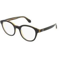Luxottica Fashion Brillen Vertriebs GmbH Giorgio Armani 0AR7256 Herren-Brille inkl. Gläser Vollrand Panto Acetat-Gestell 50/22/145, Schwarz
