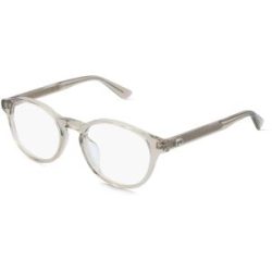 Kering Eyewear Spa Gucci GG2137OK Herren-Brille inkl. Gläser Vollrand Rund Acetat-Gestell 50/20/145, Beige