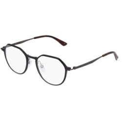 Marchon Germany GmbH Calvin Klein CK22100 Herren-Brille inkl. Gläser Vollrand Panto Metall-Gestell 50/20/145, Schwarz