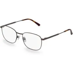 Billion Excel Optical Manufactory Co. Ltd. Fielmann BE 003 CL Herren-Brille inkl. Gläser Vollrand Quadratisch Edelstahl-Gestell 53/18/140, Grau