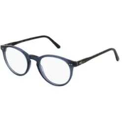 Luxottica Fashion Brillen Vertriebs GmbH Polo Ralph Lauren PH2083 Herren-Brille inkl. Gläser Vollrand Panto Acetat-Gestell 48/20/145, Blau