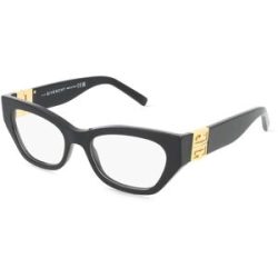 Safilo GmbH Givenchy GV50059I Damen-Brille inkl. Gläser Vollrand Cat Eye Acetat-Gestell 52/18/135, Schwarz