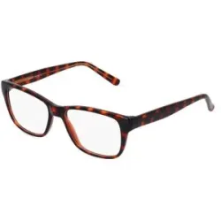 Zhangzhou Agilton Optical Co., Ltd. Fielmann MC 597 CL Herren-Brille inkl. Gläser Vollrand Quadratisch Propionat-Gestell 52/17/140, Havanna