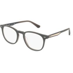 DE RIGO Vision D.A.CH. GmbH Police POIVPLF02 Unisex-Brille inkl. Gläser Vollrand Panto Kunststoff-Gestell 50/20/145, Grau