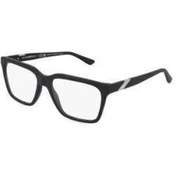 Luxottica Fashion Brillen Vertriebs GmbH Emporio Armani EA3194 Herren-Brille inkl. Gläser Vollrand Quadratisch Acetat-Gestell 56/17/145, Schwarz