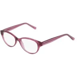 Zhangzhou Agilton Optical Co., Ltd. Fielmann MC 592 CL Damen-Brille inkl. Gläser Vollrand Oval Propionat-Gestell 52/16/135, Pink