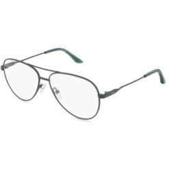 Luxottica Fashion Brillen Vertriebs GmbH Emporio Armani AX1077 Unisex-Brille inkl. Gläser Vollrand Pilot Metall-Gestell 57/14/145, Grau