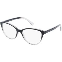 Luxottica Fashion Brillen Vertriebs GmbH Emporio Armani AX3053 Damen-Brille inkl. Gläser Vollrand Quadratisch Kunststoff-Gestell 53/16/140, Schwarz