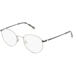 Eschenbach Optik GmbH Humphrey?s eyewear 582273 Unisex-Brille inkl. Gläser Vollrand Panto Metall-Gestell 48/18/140, Grau