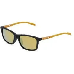 Marcolin Deutschland GmbH Adidas SP0052 Unisex-Sonnenbrille Vollrand Quadratisch Kunststoff-Gestell, Schwarz