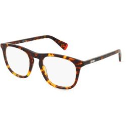 Thélios Kenzo KZ50192I Unisex-Brille inkl. Gläser Vollrand Panto Kunststoff-Gestell 52/20/150, Rot