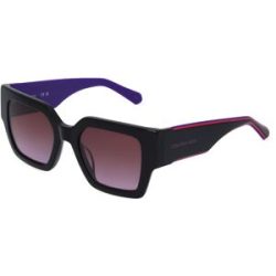 Marchon Germany GmbH Calvin Klein CKJ22638S Unisex-Sonnenbrille Vollrand Quadratisch Kunststoff-Gestell, Schwarz
