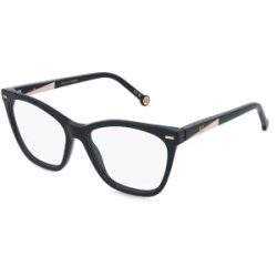 Safilo GmbH Carolina Herrera HER 0362 Damen-Brille inkl. Gläser Vollrand Butterfly Acetat-Gestell 55/16/145, Schwarz