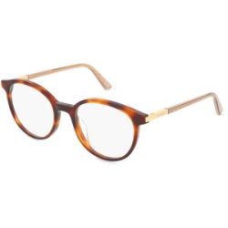 DE RIGO Vision D.A.CH. GmbH Nina Ricci VNR388 Damen-Brille inkl. Gläser Vollrand Panto Acetat-Gestell 50/19/135, Havanna