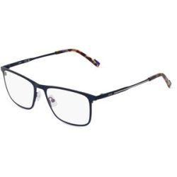Marchon Germany GmbH Zeiss ZS23126 Unisex-Brille inkl. Gläser Vollrand Quadratisch Metall-Gestell 55/18/145, Blau