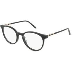 DE RIGO Vision D.A.CH. GmbH Escada ESCVESD57 Unisex-Brille inkl. Gläser Vollrand Panto Kunststoff-Gestell 50/19/135, Schwarz