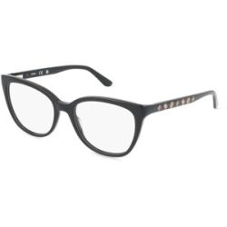 Marcolin Deutschland GmbH Guess GU50114 Unisex-Brille inkl. Gläser Vollrand Quadratisch Acetat-Gestell 51/17/140, Schwarz