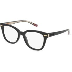 Safilo GmbH Missoni 0071 Damen-Brille inkl. Gläser Vollrand Cat Eye Acetat-Gestell 51/18/145, Schwarz