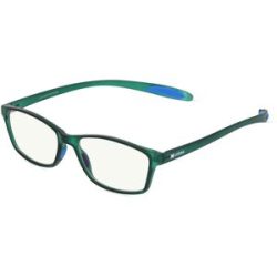 Optim KODAK CF10000 Damen-Fertiglesebrille Vollrand Quadratisch TR90-Gestell, Grün