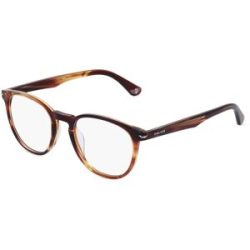 DE RIGO Vision D.A.CH. GmbH Police VPLG72 Herren-Brille inkl. Gläser Vollrand Panto Acetat-Gestell 50/19/145, Havanna