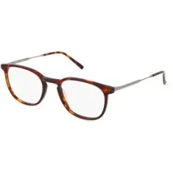Billion Excel Optical Manufactory Co. Ltd. Fielmann BE 008 FA Herren-Brille inkl. Gläser Vollrand Panto Acetat-Gestell 52/21/150, Havanna