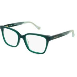 DE RIGO Vision D.A.CH. GmbH Nina Ricci NRIVNR344 Unisex-Brille inkl. Gläser Vollrand Butterfly Kunststoff-Gestell 51/17/140, Grün