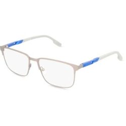 Marcolin Deutschland GmbH Adidas SP5074 Herren-Brille inkl. Gläser Vollrand Quadratisch Metall-Gestell 55/16/145, Grau
