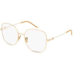 Thélios Givenchy GV50067U Unisex-Brille inkl. Gläser Vollrand Geometrisch Metall-Gestell 54/17/145, Gold