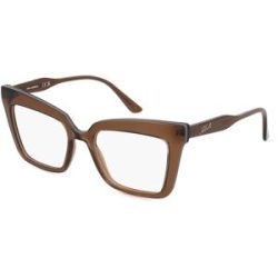 Marchon Germany GmbH Karl Lagerfeld KL6136 Unisex-Brille inkl. Gläser Vollrand Quadratisch Acetat-Gestell 51/18/140, Braun