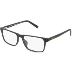 Marcolin Deutschland GmbH Timberland TB1816-H Unisex-Brille inkl. Gläser Vollrand Quadratisch Acetat-Gestell 55/15/145, Schwarz