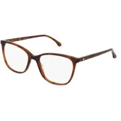 Wenzhou Lanson International Co., Ltd. Fielmann LN 046 RN Damen-Brille inkl. Gläser Vollrand Quadratisch Acetat-Gestell 53/16/140, Havanna