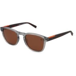 Marcolin Deutschland GmbH Timberland TB00007 Unisex-Sonnenbrille Vollrand Rund Kunststoff-Gestell, Grau