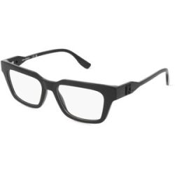 Marchon Germany GmbH Karl Lagerfeld KL6152 Unisex-Brille inkl. Gläser Vollrand Quadratisch Propionat-Gestell 52/17/140, Schwarz