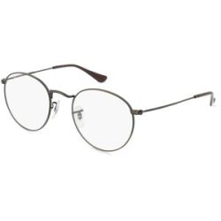 Luxottica Fashion Brillen Vertriebs GmbH Ray-Ban RX3447V Unisex-Brille inkl. Gläser Vollrand Rund Metall-Gestell 47/21/140, Gold
