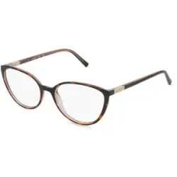 Marcolin Deutschland GmbH Guess GU3044 Unisex-Brille inkl. Gläser Vollrand Cat Eye Kunststoff-Gestell 54/17/145, Havanna
